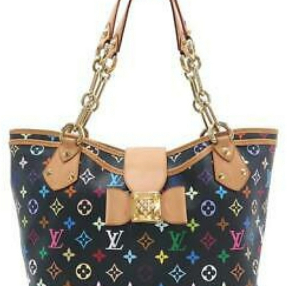 ISO LOUIS VUITTON ANNIE MM TOTE BAG